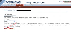 Add Card