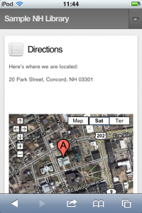 WordPress Directions Page WordPress Directions Page