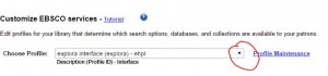Explora Dropdown