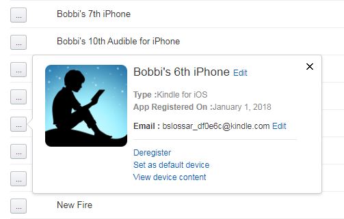 Managing Kindle Devices & Content
